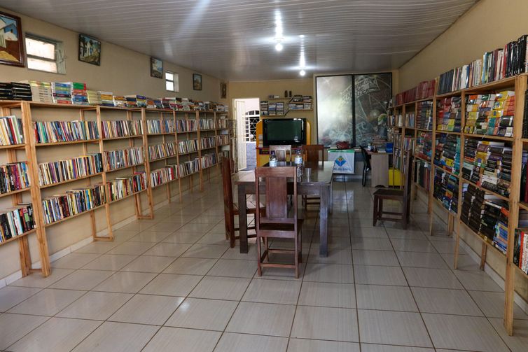 Brasília(DF), 25/08/2023 - Biblioteca do Bosque em São Sebastião (DF). Foto: Wilson Dias/Agência Brasil